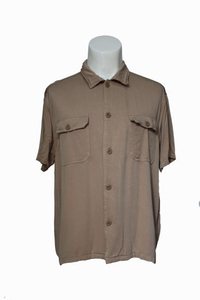 Custom Men 100% Cotton Pure Color Soft Polo Neck Shirt