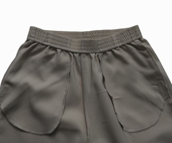 Khaki Loose Trousers Fashion Style Wearig Women Casual Pants