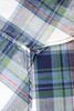 New Design Casual Grid Short-Sleeved Mens Shirts