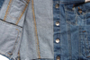 Autumn Children Light Blue Denim Jean Coats Kids, Basic Type Jackets