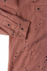 New Arrival Flesh-Coloured Ripped Denim Long Sleeve Shirt for Man