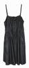 Pure Color Black Plus Size Fashion Slip Women Dress