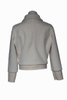 Zip Fastening Suede Winter Warm Outwear Coat for Women with Belt