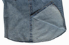 Lightweight Fabric Made Men Long Sleeve Denim Chest Pocket Shirt