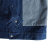 Delicate Design Light Blue Patchwork Men′s Denim Jackets