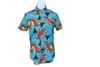 Summer Style Men′s Flora Shirt with Short Sleeves