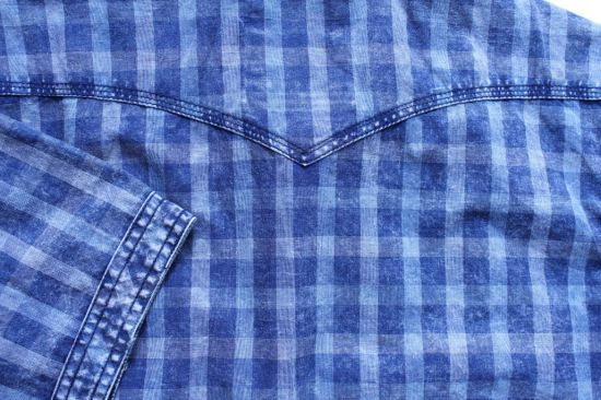 Men′s Checked Plaid Shirt, Casual Grid Short-Sleeved Shirt
