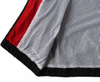 White Red Black Patchwork Sport Coat, Hoodies Coat