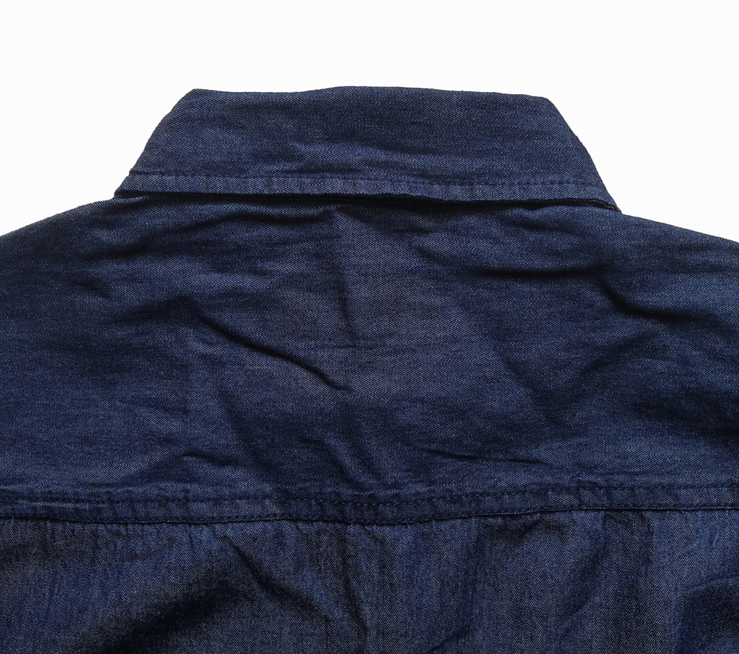 Men′s Gradient Ramp Denim Shirt - Buy Denim Long Sleeve Shirt, Long ...