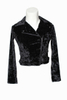 Hot Sale Black Velvet Fascinating Jackets for Lady