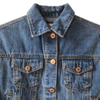 Basic Style Kids Denim Outwear Denim Jacket