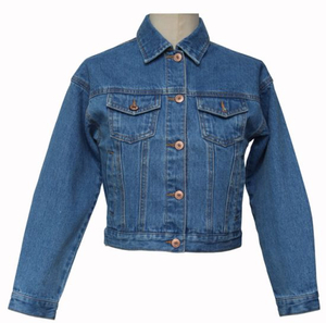 Basic Style Boutique Kids Denim Outwear Denim Jacket