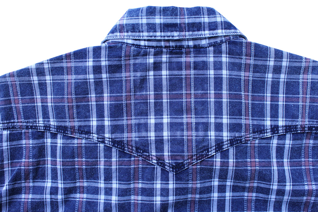 Boutique High Quality Grid Cotton Men's Shirts with Factory Price