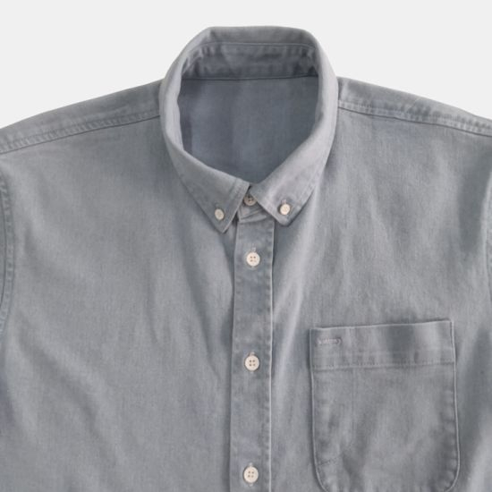 Lightweight Fabric Made Short Sleeve Shirt for Man