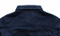 Children′s Blue Cotton Casual Shirt with White Spots, Long Sleeves Shirts