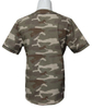 Men′s Camouflage Denim Short-Sleeved Collarless Jackets