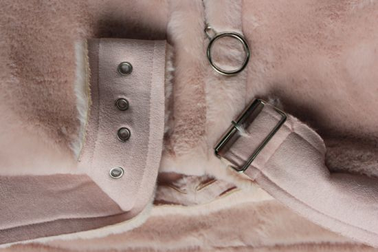 Women′s Winter Warm Loose Faux Suede Outwear Coat