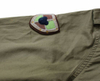 Children′s Zip Fastening Olive Hooded Wind Coat