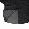 Basic Type Men′s Short Sleeve Black Denim Shirt