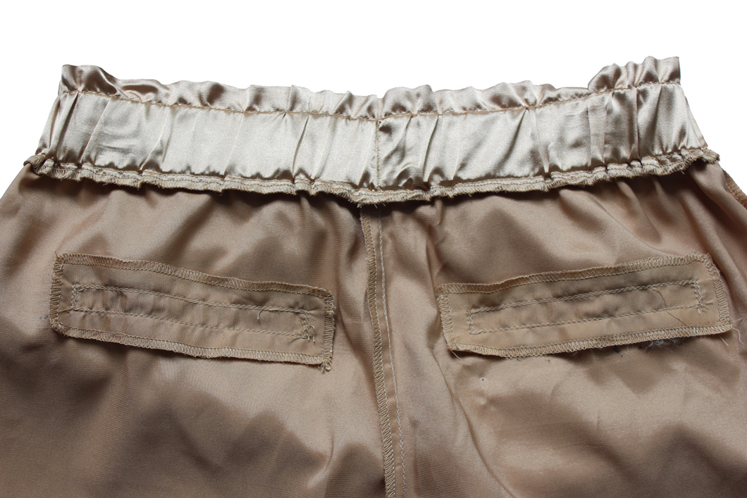 Plain Khaki Lady's Slacks, Women Casual Pants