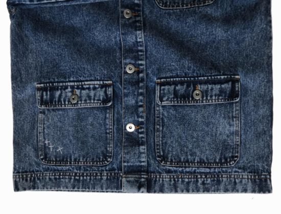Cotton Leisure Denim Jackets, Light Blue Wash Denim Jackets for Men