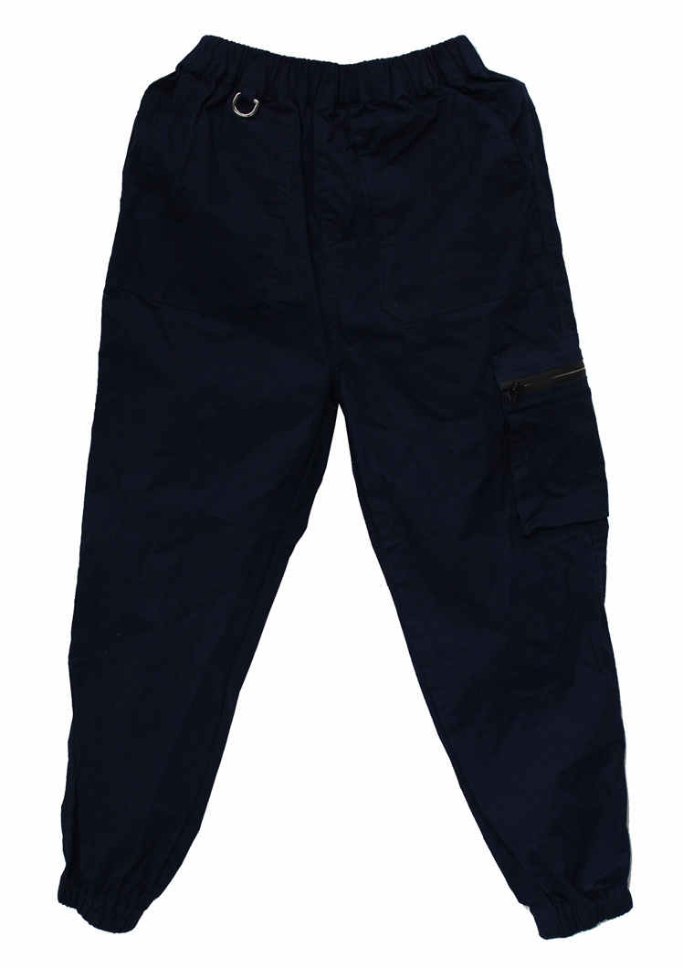 Kids Sweatpants Navy Blue Trousers Jogger Sportwear