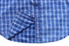 Men′s Checked Plaid Shirt, Casual Grid Short-Sleeved Shirt