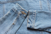 Autumn Children Light Blue Denim Jean Coats Kids, Basic Type Jackets