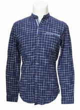 Men′s Grid Cotton Shirts with Long Sleeve, Leisure Shirt