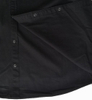Men Long Sleeve Inwrought Denim Basicstyle Black Denim Shirt