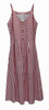 Women Dress Summer Sexy Striped Slip Dress Sleeveless