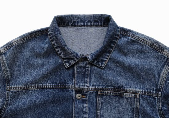 Factory Supplies MD-Long Girl′s Denim Jacket, Light Blue Wash Denim Jackets