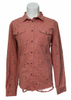 New Arrival Flesh-Coloured Ripped Denim Long Sleeve Shirt for Man