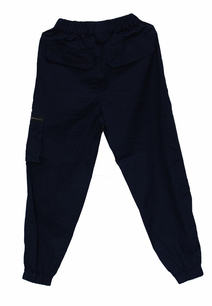 Children Sweatpants Navy Blue Trousers Jogger Sportwear Jogging Pants