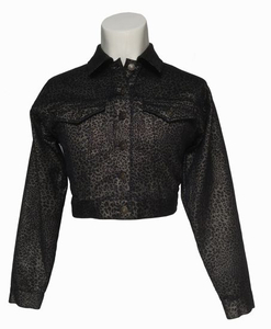 Distinctive Design Black Fascinating Jackets for Lady