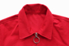 High-End Pure Color Jackets, Pure Red Leisure Biker Denim Jacket for Men