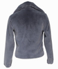 Pure Color Ladies Micro Suede Coat Winter Warm Outwear Coat