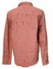 New Arrival Flesh-Coloured Ripped Denim Long Sleeve Shirt for Man