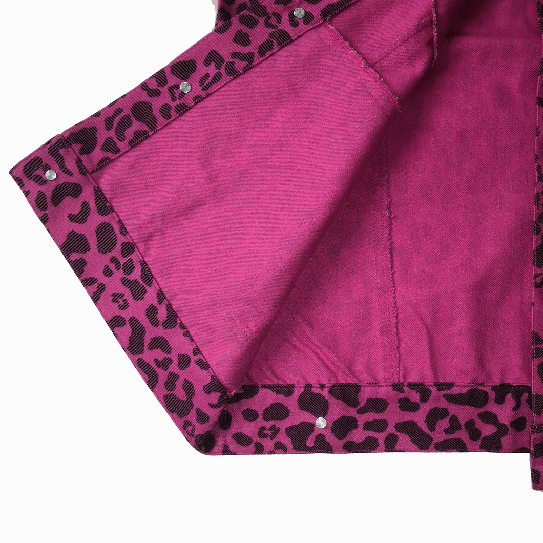 Neon Pink Leopard Jacket