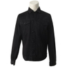 OEM Service Custom Men′s Black Denim Jacket