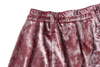 Women′s Short Pink Velvet Skirt