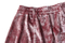 Women′s Short Pink Velvet Skirt