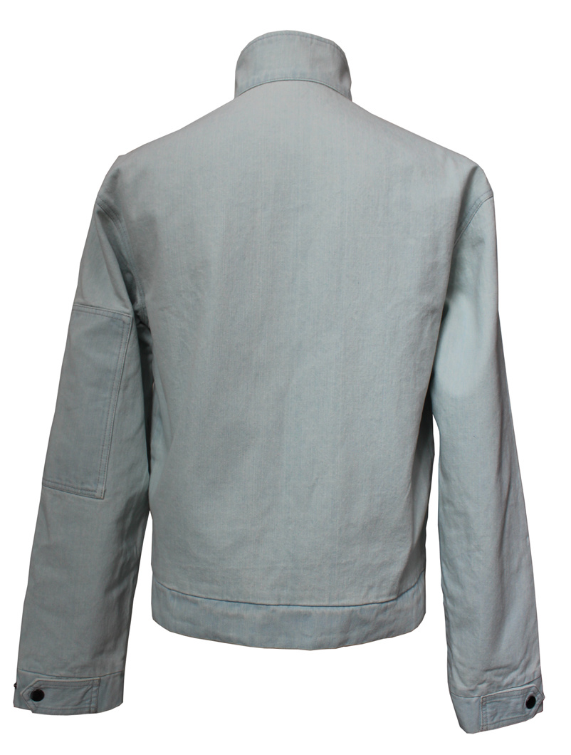 Men's Standing-Collared Denim Jackets, Heavy Duty Leisure Denim Jackets