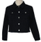 Kids Black Denim Outwear, Black Ripped Denim Jackets