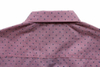 Red Short Sleeve Shirt with Black Spots for Men