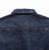 Men′s Cotton Long Sleeve Leisure Denim Jacket Blue Denim Jacket