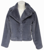 Pure Color Ladies Micro Suede Coat Winter Warm Outwear Coat