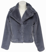 Pure Color Ladies Micro Suede Coat Winter Warm Outwear Coat