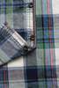 New Design Casual Grid Short-Sleeved Mens Shirts
