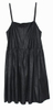 Pure Color Black Plus Size Fashion Slip Women Dress